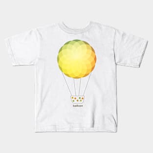 Nursery Rainbow Hot Balloon Kids T-Shirt